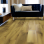 When installing laminate flooring during the summer, is it necessary to account for contraction rather than expansion, or a lesser degree of expansion?