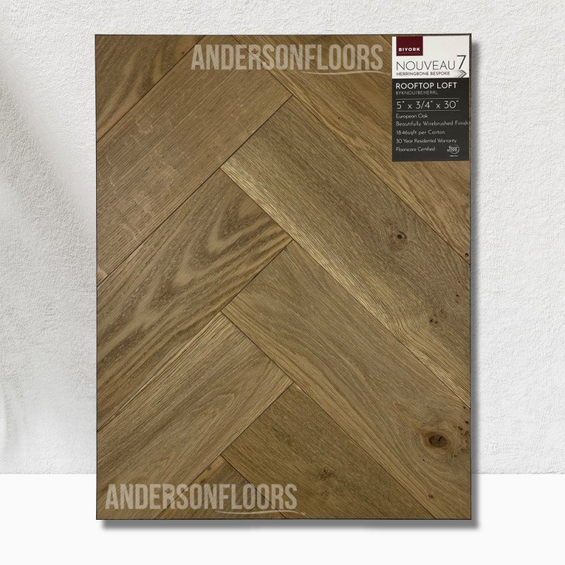 Biyork Nouveau 7 Bespoke Herringbone - Rooftop Loft