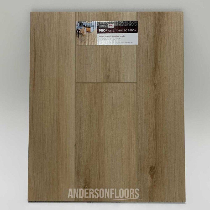 COREtec Pro Plus Enhanced - Shoreline Maple COREtec Pro Plus Enhanced - Shoreline Maple