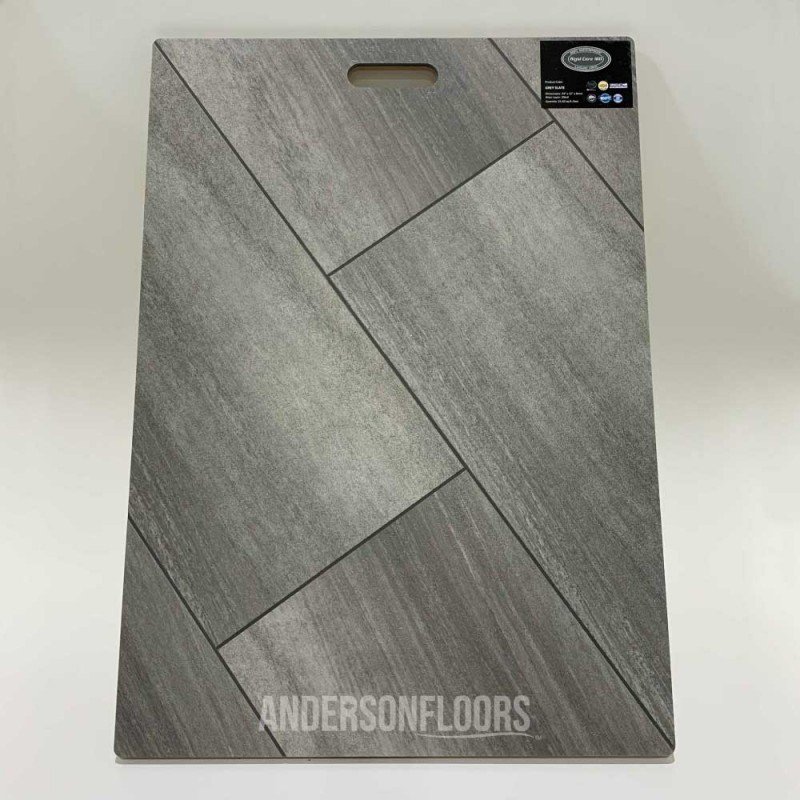 Embassy 8mm WPC Vinyl Tile - Grey Slate Embassy 8mm WPC Vinyl Tile - Grey Slate