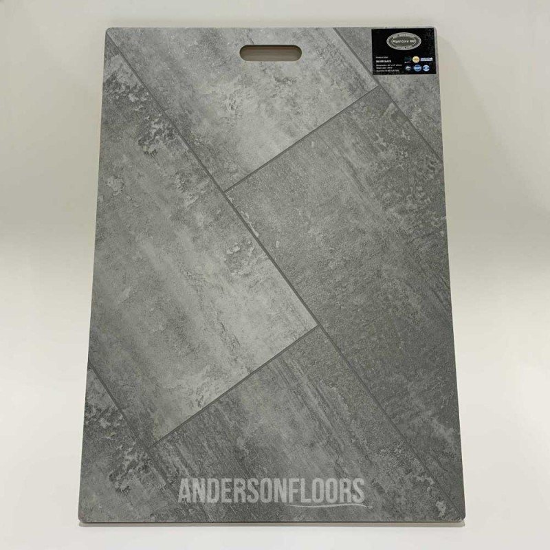 Embassy 8mm WPC Vinyl Tile - Silver Slate Embassy 8mm WPC Vinyl Tile - Silver Slate