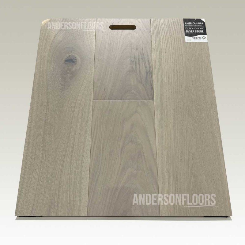 Vidar American Oak T&G 9" - Silver Stone