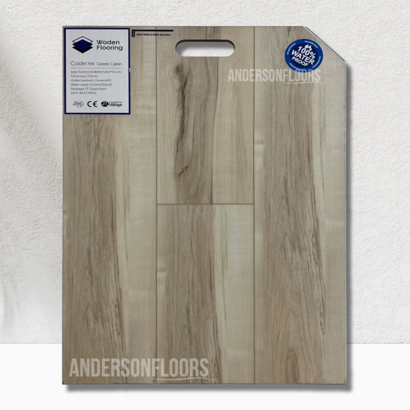 Woden Vinyl 7 - Greek Cabin