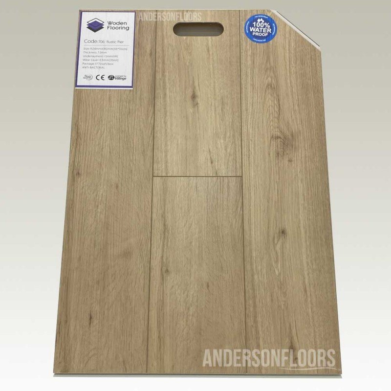Woden Vinyl 7 - Rustic Pier Woden Vinyl 7 - Rustic Pier